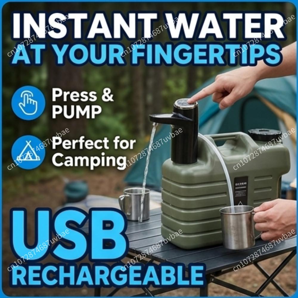 Outdoor Usb Power Bank - USB 충전식 전기 워터 펌프 캠핑