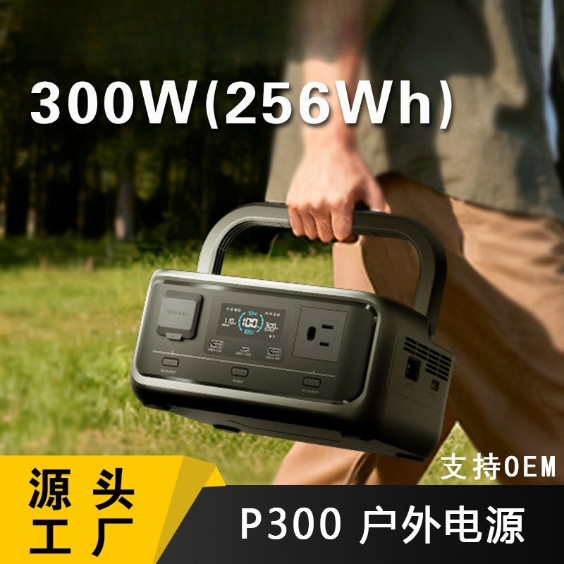 Outdoor Power Bank - 300W 256Wh LiFePO4 휴대용 야외 전력