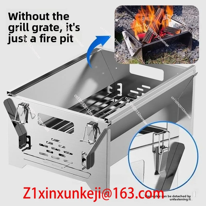 Outdoor Power Grill - 플립형 숯불 바베큐 그릴 가정용 야외