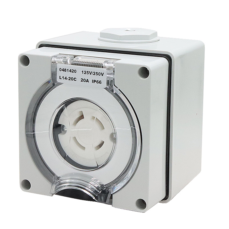 Outdoor Power Inlet Box - 125/250V 20A 발전기 RV 전원 인렛