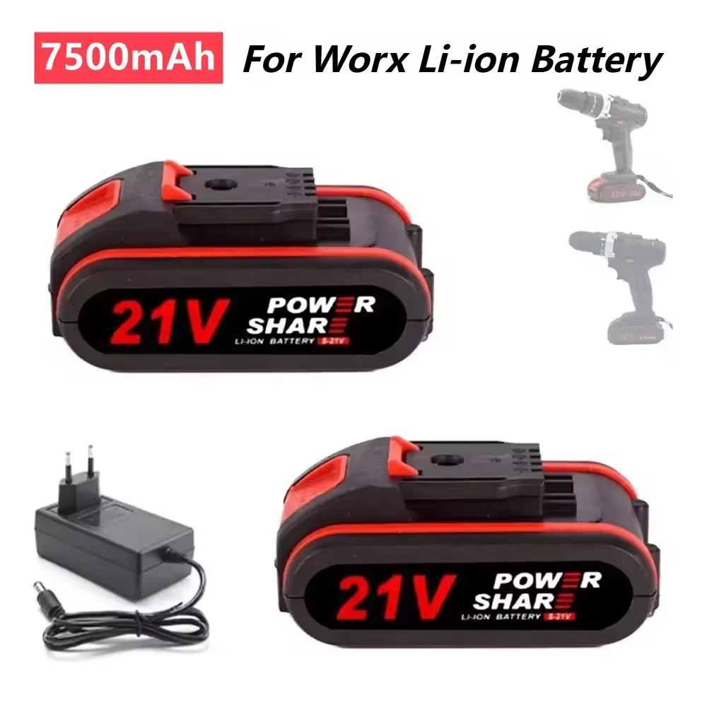 Pole Saw Cordless - WORX용 고용량 충전식 리튬 이온 배터리,