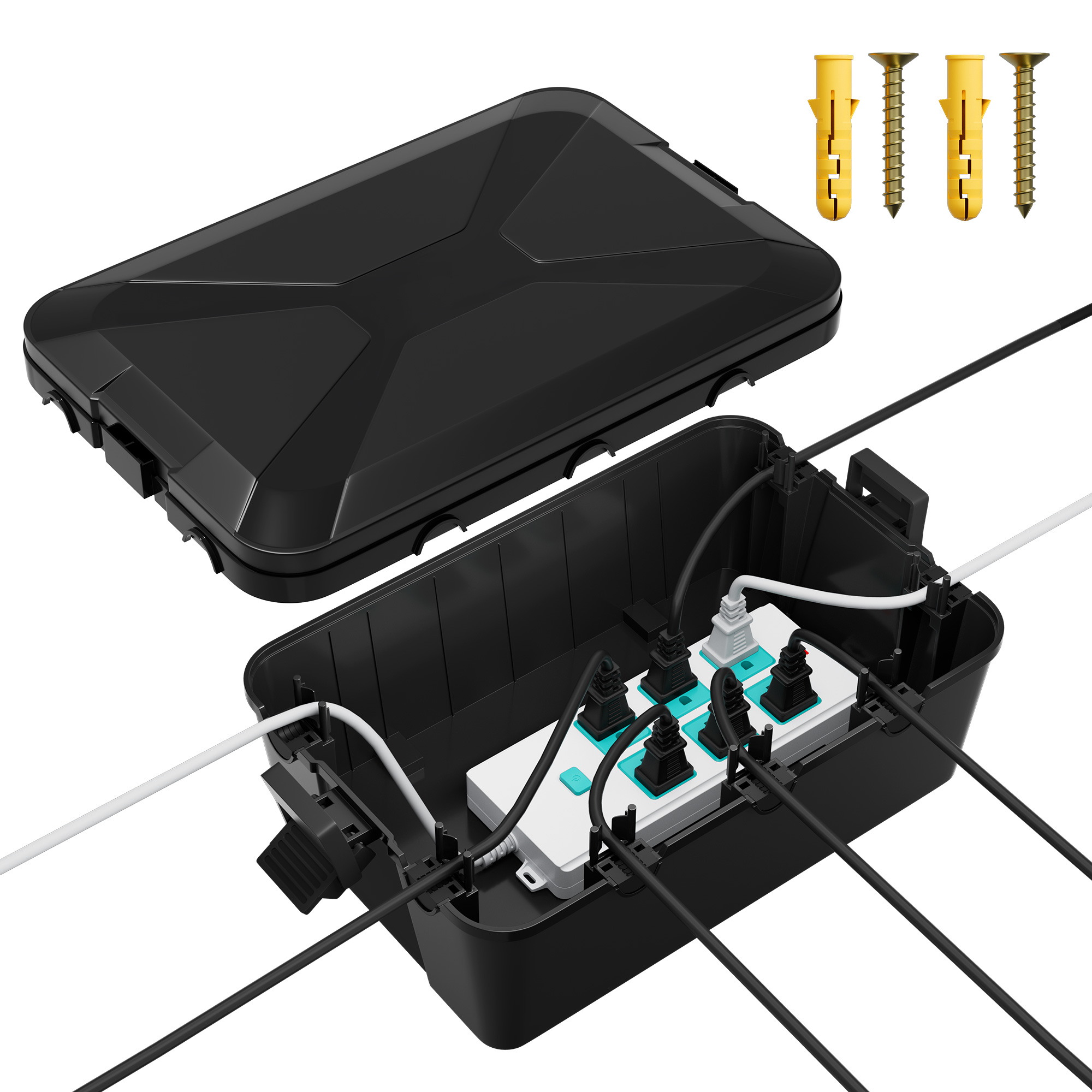 Outdoor Power Extension - 야외 전기 상자 13x8x5 대형 야외