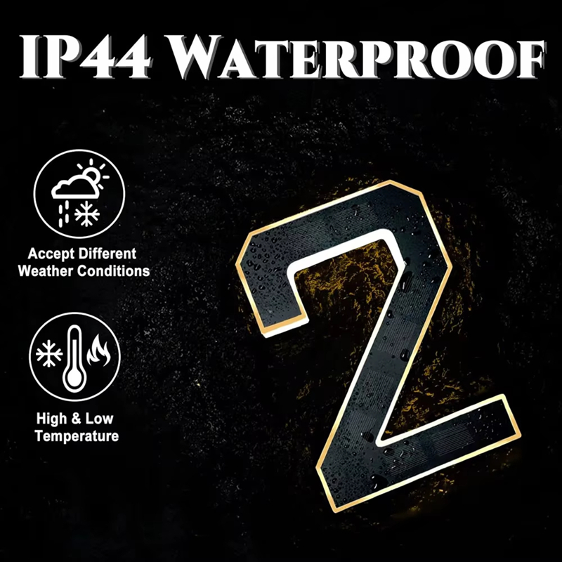 12CM 태양광 야외 주택 번호등, - Outdoor Power Number 리뷰 및 가격