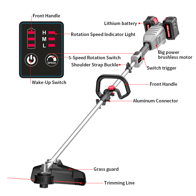 4-in-1 다기능 나일론 줄 3T 블레이드 폴쏘 배터 - Pole Saw Cordless 리뷰 및 가격