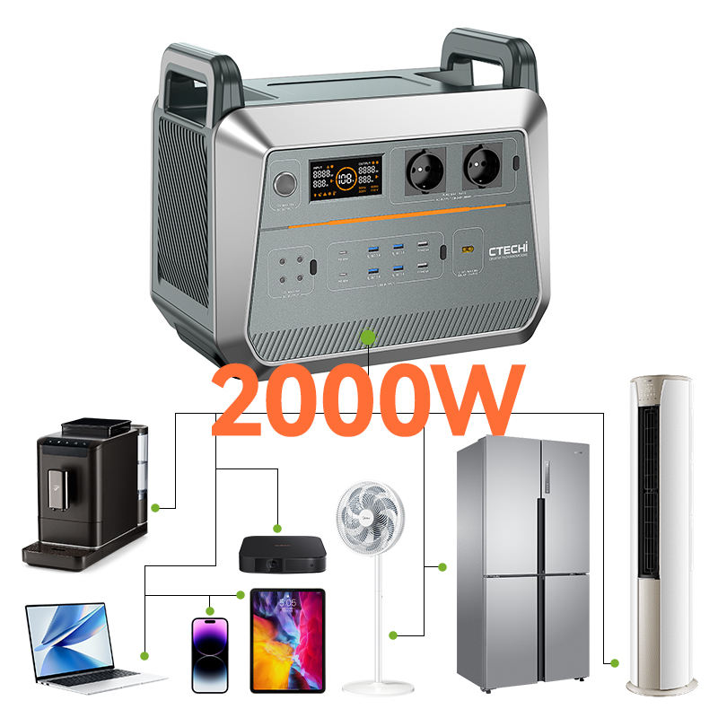 가정용 비상 전력 급속 충전 2000W 가정용 야외 캠 - Outdoor Power Station 리뷰 및 가격