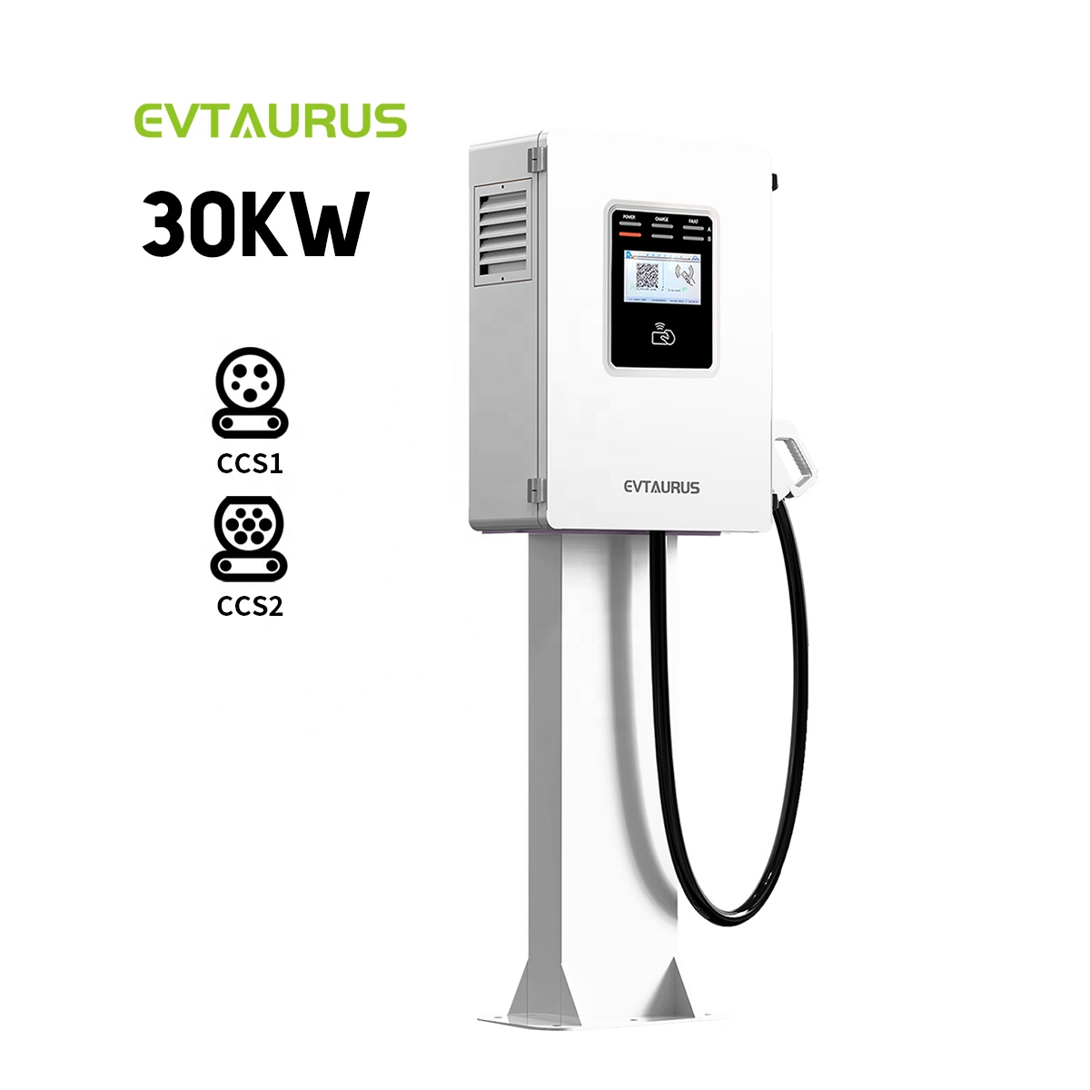 EVTAURUS 파워 스테이션 30KW CCS2 NAC - Outdoor Power Station 리뷰 및 가격