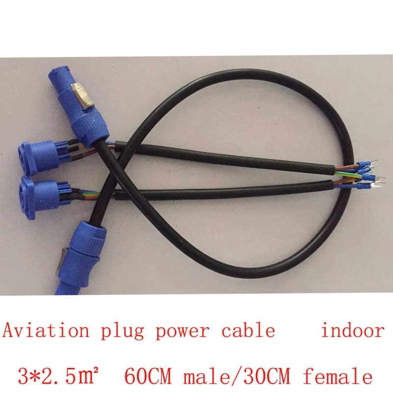항공 플러그 전원 케이블 3X2.5 스퀘어 60CM 3 - Outdoor Power Plug In 리뷰 및 가격