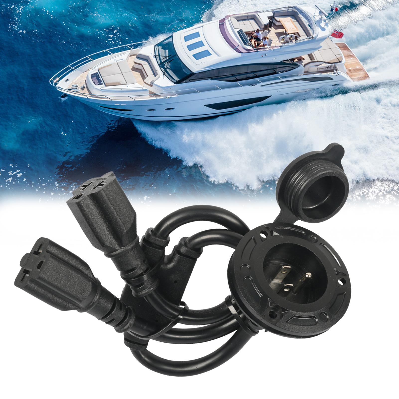 쇼어 파워 인렛 20A 방수 AC 소켓 125V 미국  - Outdoor Power Inlet Box 리뷰 및 가격