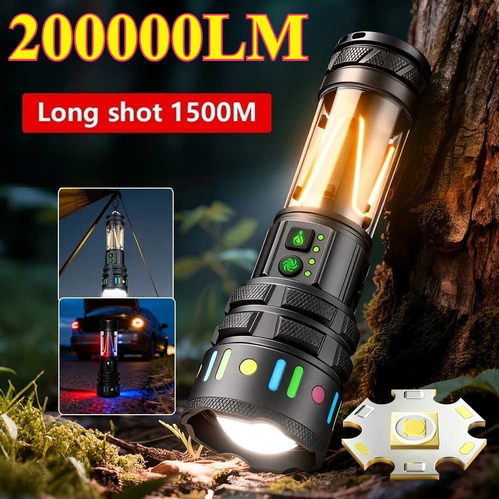 강력한 초고휘도 LED 손전등, C타입 고속 충전식 휴 - Outdoor Power Bank 리뷰 및 가격
