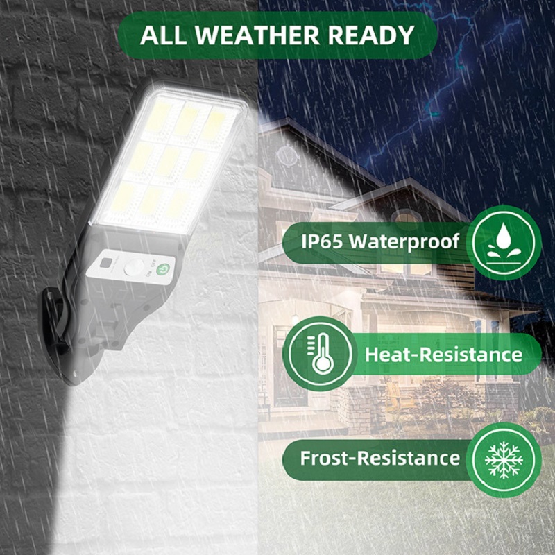 강력한 LED 태양 야외 Led 안뜰 벽 램프 3 모드 - Outdoor Power Garage 리뷰 및 가격