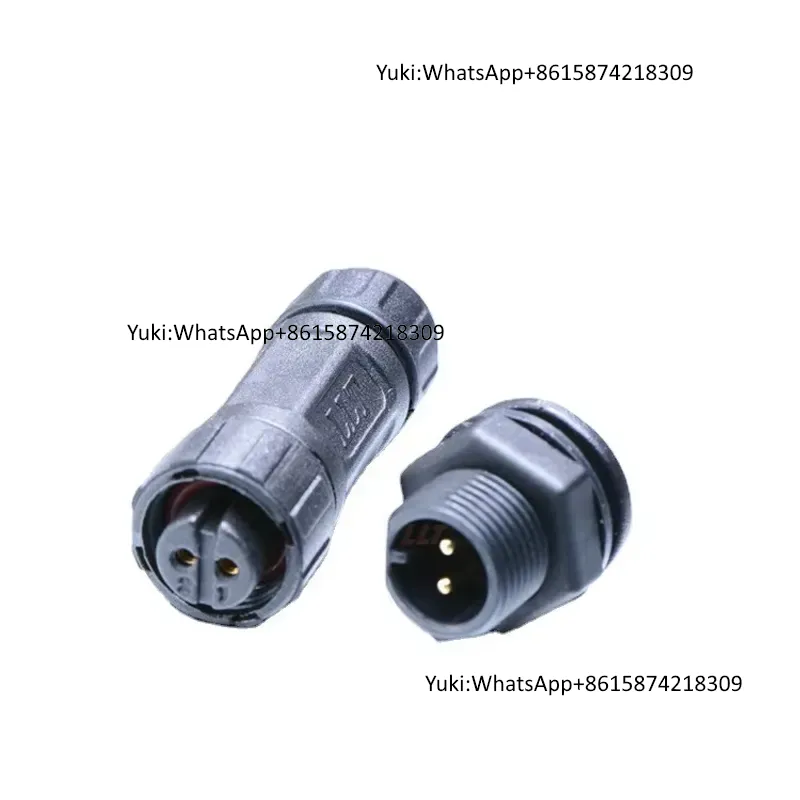 IP68 방수 LLT M16 2핀 커넥터 남성 플러그  - Outdoor Power Plug In 리뷰 및 가격