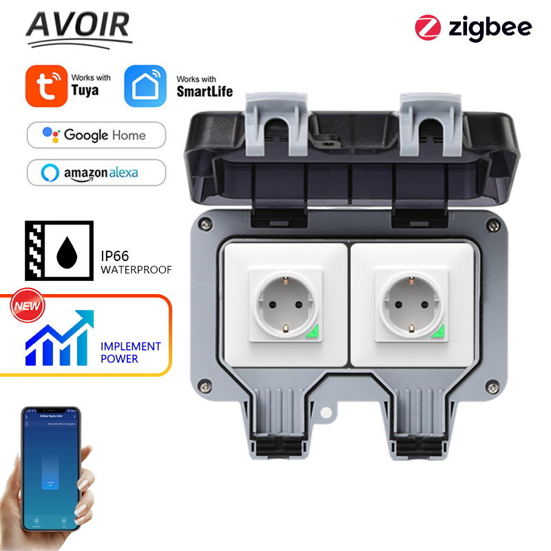 Avoir Tuya Zigbee 전기 소켓 IP66 방 - Outdoor Power Inlet Box 리뷰 및 가격