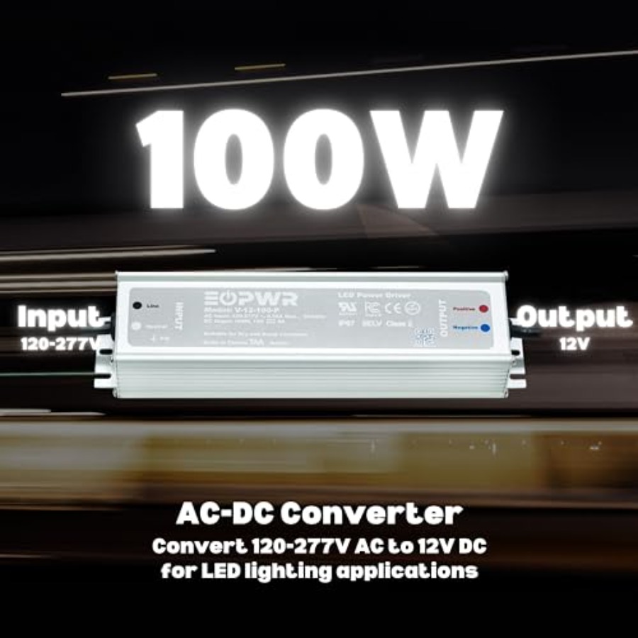 LED 드라이버 방수 IP67 전원 공급 장치 AC12 - Outdoor Power Plug In 리뷰 및 가격
