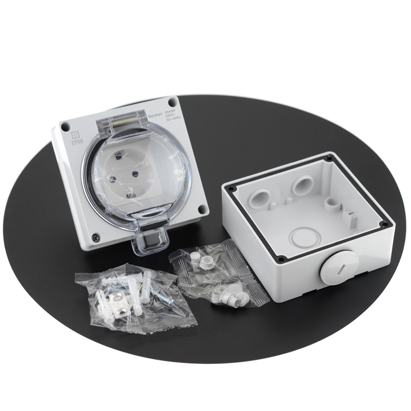 야외 벽 전원 소켓, IP66 방수 소켓, 프렌치 플러 - Outdoor Power Inlet Box 리뷰 및 가격