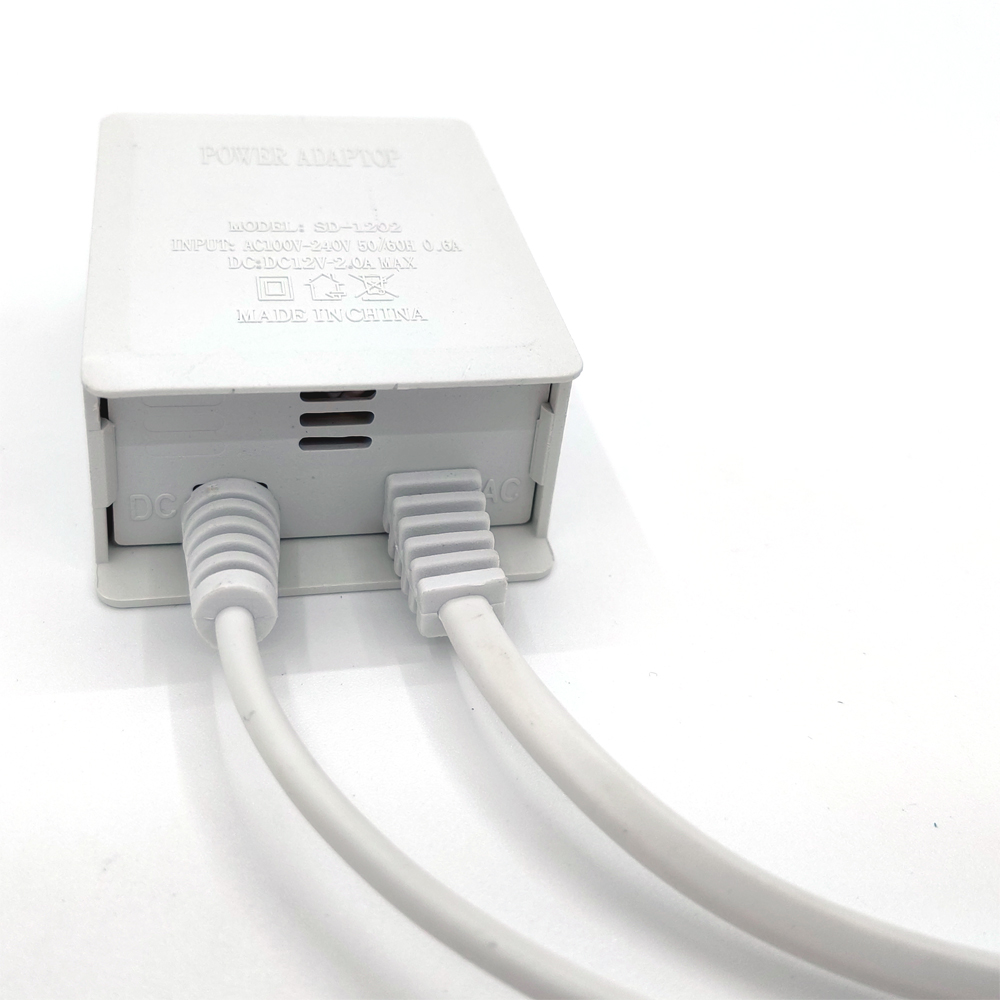 흰색 AC 100-240V 입력 DC 12V 출력 공급 - Outdoor Power Plug In 리뷰 및 가격