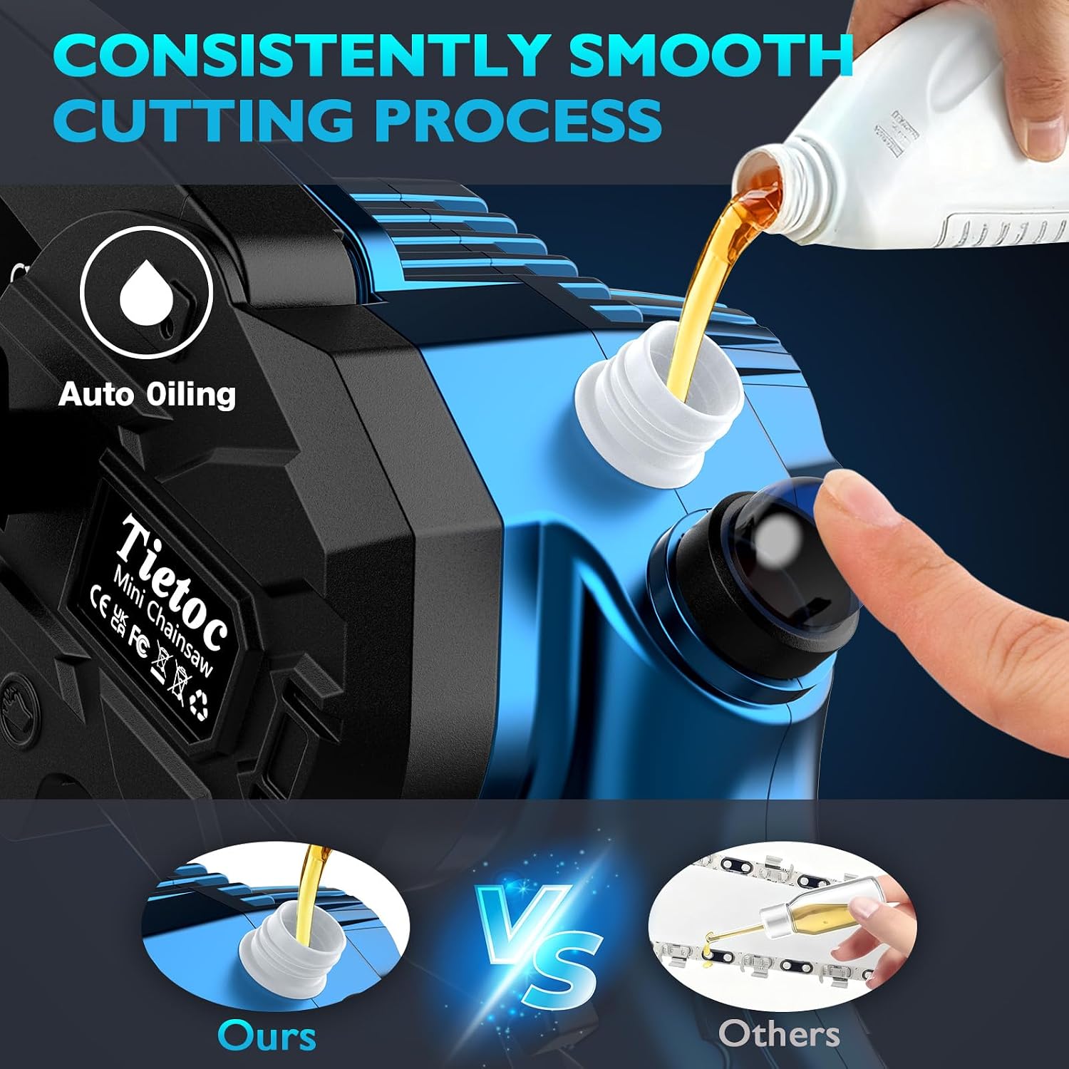 미니 전기톱, 6인치 무선 전기톱, 880W 강력 전동 - Pole Saw Cordless 리뷰 및 가격