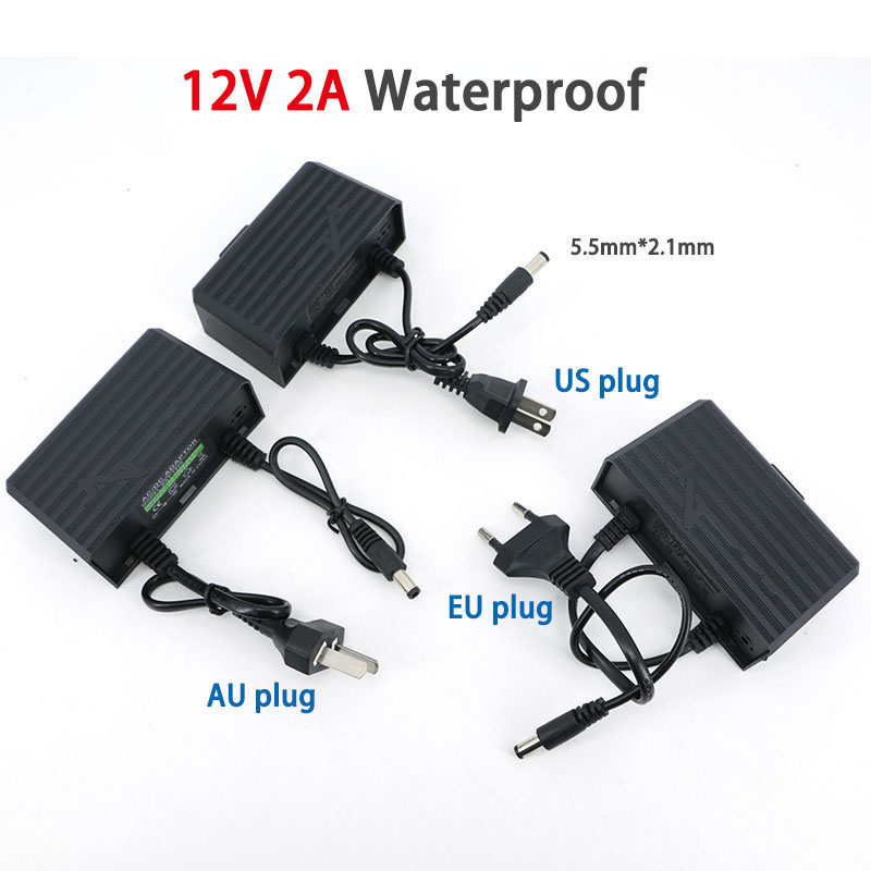 방수 AC 100V 240V to DC 12V 2A 2 - Outdoor Power Plug In 리뷰 및 가격